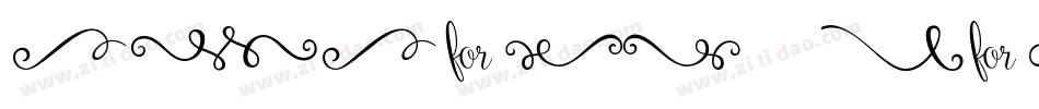 Bodoni Ornaments字体转换